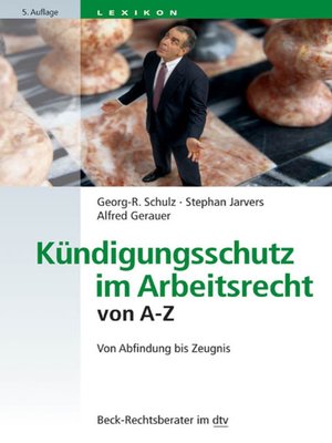 cover image of Kündigungsschutz im Arbeitsrecht von A-Z